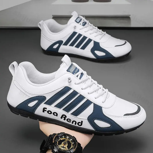 Tênis Brancos Masculinos  Primavera/Outono Antiderrapantes Esportivos Leves